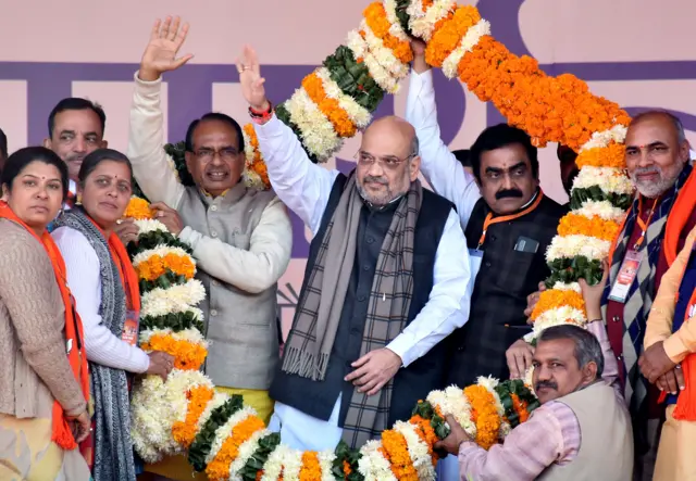 राजनाथ सिंह और अमित शाह 