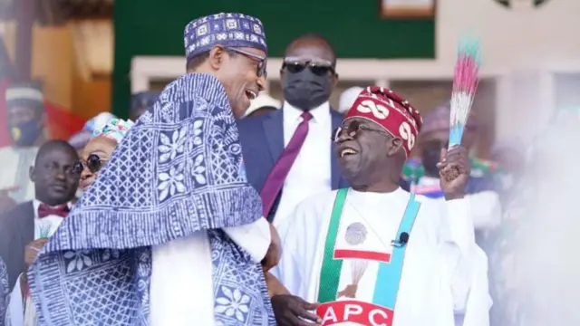Onyeisiala Muhammadu Buhari na Bola Tinubu