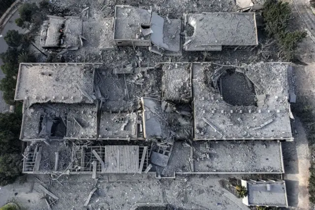 सीरियातलं उद्ध्वस्त झालेलं संशोधन केंद्र