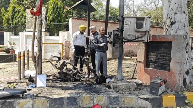 ਪੁਲਿਸ ਵੱਲੋਂ ਘਟਨਾ ਸਥਾਨ ਦੀ ਕੀਤੀ ਹੋਈ ਘੇਰਾਬੰਦੀ 