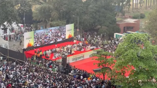 ঢাকায় জাতীয় নাগরিক পার্টির আত্মপ্রকাশ অনুষ্ঠান