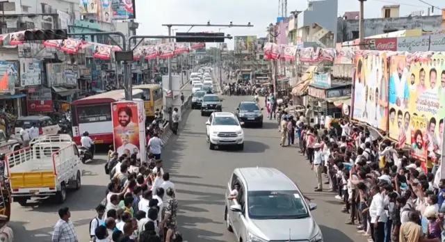 పెందుర్తిలో ట్రాఫిక్ ఆంక్షలు 