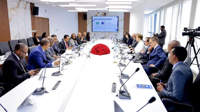 Daarektarri IMF Ministira Maallaqaa Itoophiyaa fi aanga'oota kaan waliin mar'atan