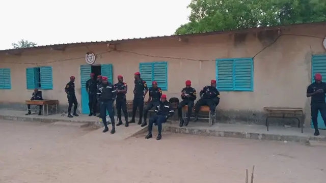 La police veille au grain