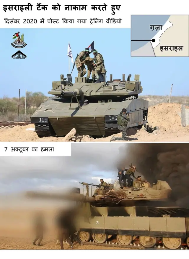 हमास की फुटेज