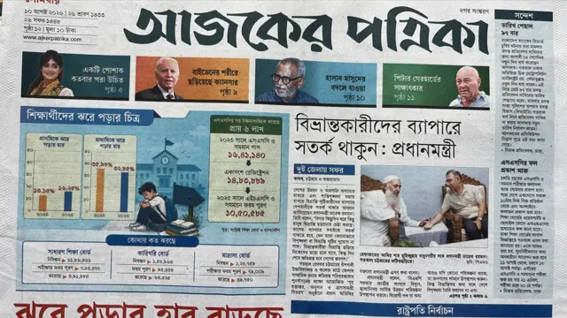আজকের পত্রিকা