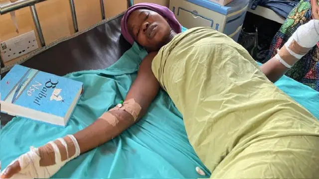 "Di m chọbụrụ iji mma bepụ m isi, m ji aka m che mma ya o wee bepụ m aka."