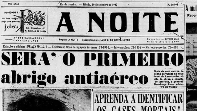  Será o primeiro abrigo antiaéreo