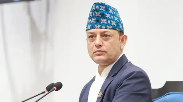सभामुख डीपी अर्याल। 