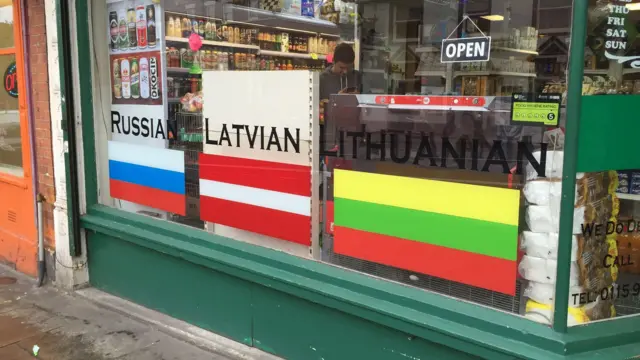 Магазин в Ноттингеме
