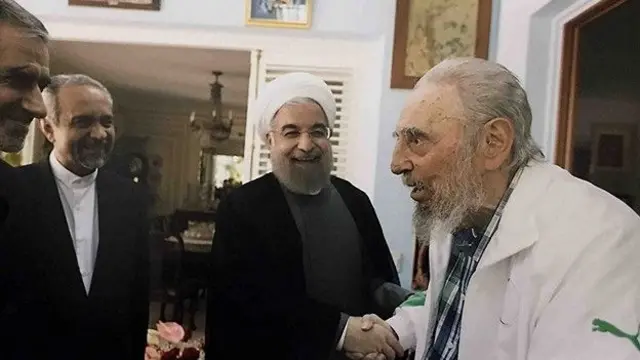 روحانی و کاسترو