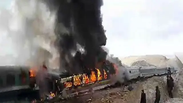 تصادف دو قطار