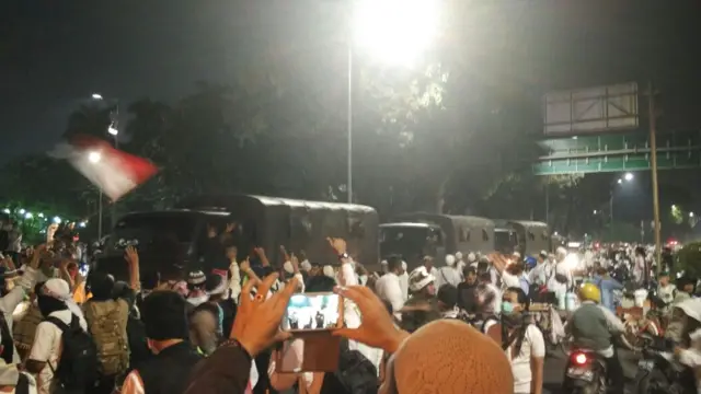 pasukan tambahan pada demo anti Ahok
