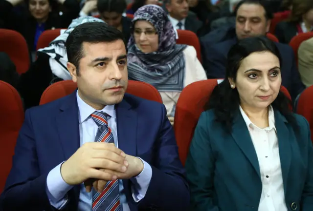 Selahattin Demirtaş ve Figen Yüksekdağ