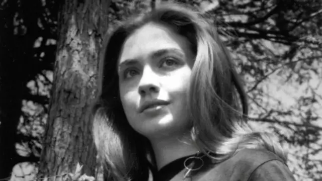 Hillary Clinton de joven