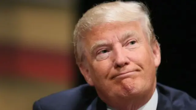 Candidato republicano Donald Trump
