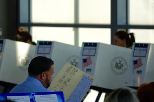 Votantes en Nueva York