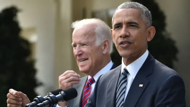 اوباما و بایدن