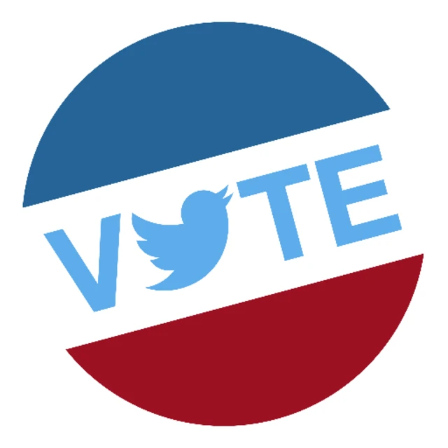 Logo de Twitter intervenido