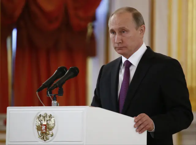 Владимир Путин, президент России