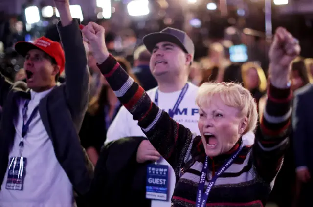 Eleitores de Trump em Nova Iorque