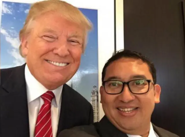 Fadli Zon dan Donald Trump