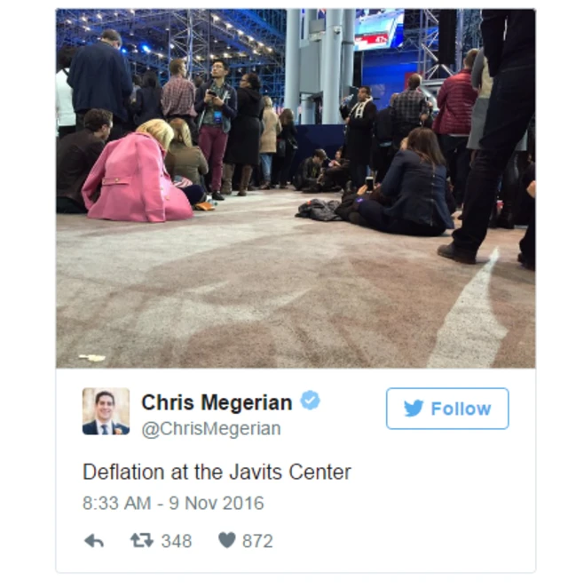 Masikitiko yakumba kambi ya Clinton mjini New York