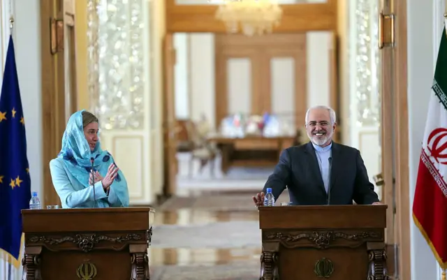 ظریف و موگرینی
