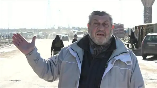 Halep'te bir sivil