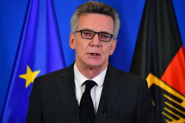 Bộ trưởng Nội vụ Đức Thomas de Maiziere