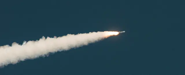Запуск ракеты Atlas V с зондом OSIRIS-REx с космодрома на мысе Канаверал