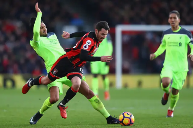 Игрок "Борнмута"