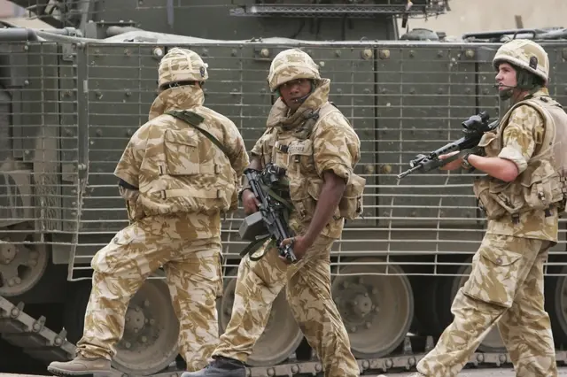 солдаты в Ираке