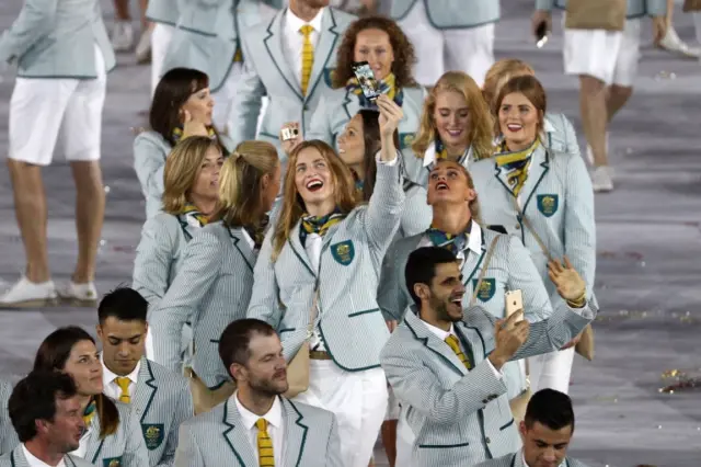 delegação da Austrália