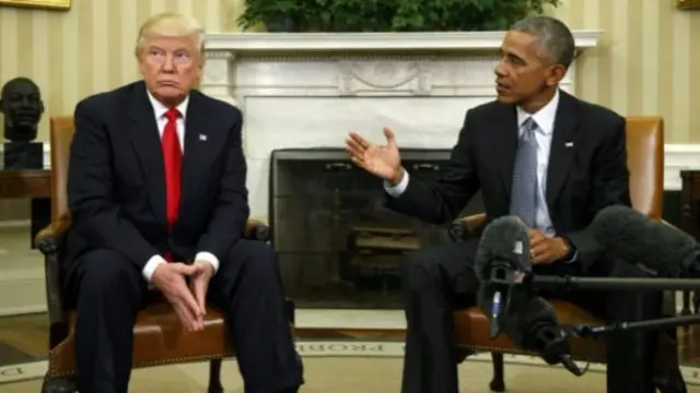 Трамп, Обама, Вашингтон