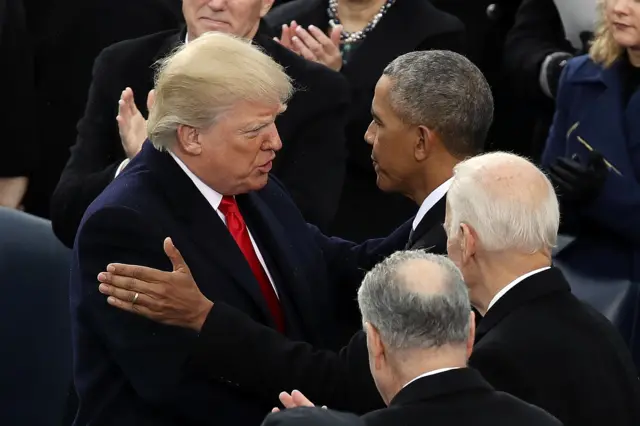 Барак жана Трамп