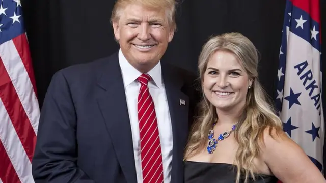 Сара Джо Рейнолдс и Дональд Трамп