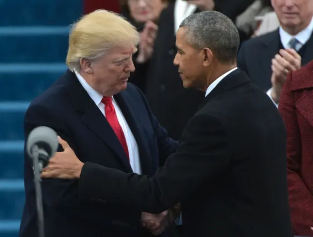 Дональд Трамп і Барак Обама