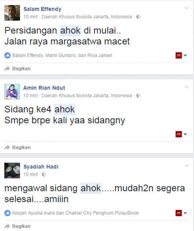 facebook, ahok