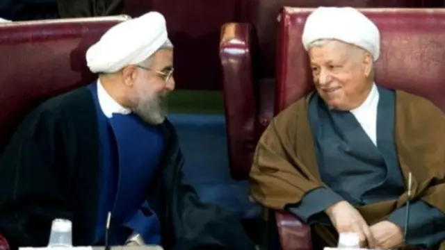 هاشمی و روحانی