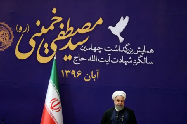 حسن روحاني في طهران