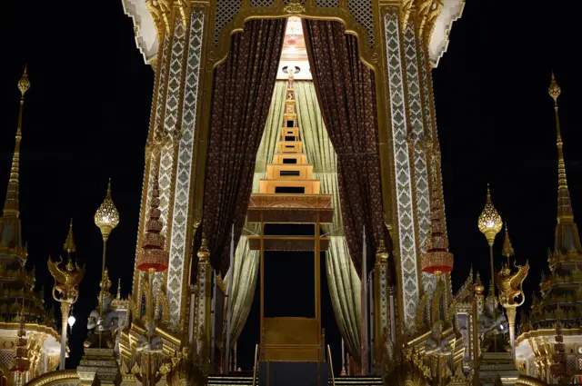 ชั้นชาลาที่ 4 ที่ตั้งพระจิตกาธาน (เชิงตะกอน)