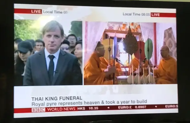 สื่อต่างชาตินำเสนอข่าวพระราชพิธีฯ
