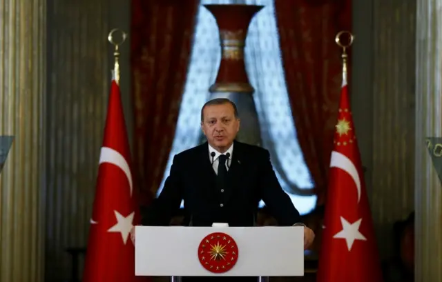 Cumhurbaşkanı Recep Tayyip Erdoğan