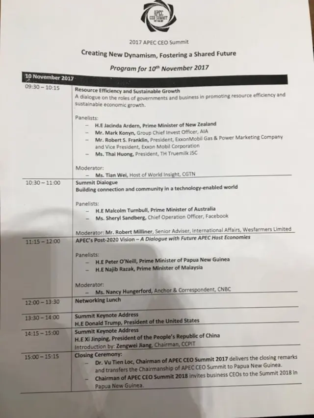 APEC 2017, Đà Nẵng