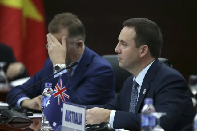 Bộ trưởng Thương mại Úc Steve Ciobo dự họp về TPP ở Đà Nẵng hôm 9/11
