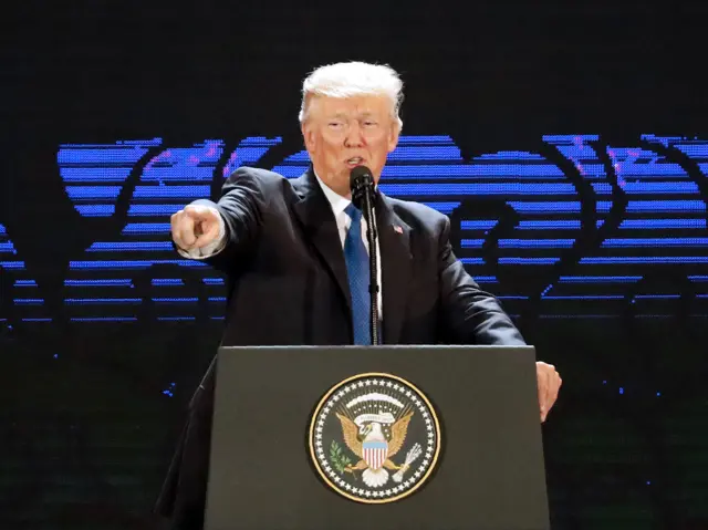 Tổng thống Hoa Kỳ Donald Trump