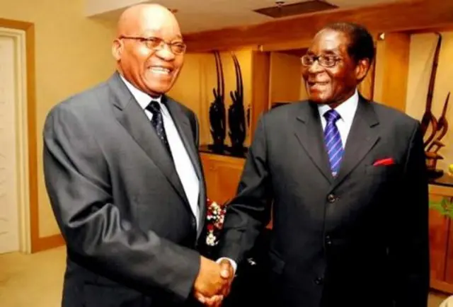 Jacob Zuma exhorte  le gouvernement de la République du Zimbabwe et les forces armées "à résoudre à l’amiable l'impasse politique