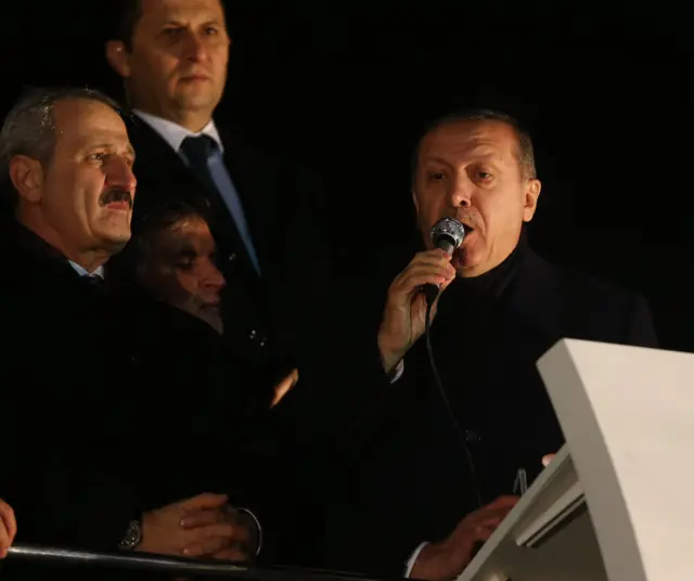 Eski Ekonomi Bakanı Zafer Çağlayan ve Cumhurbaşkanı Recep Tayyip Erdoğan