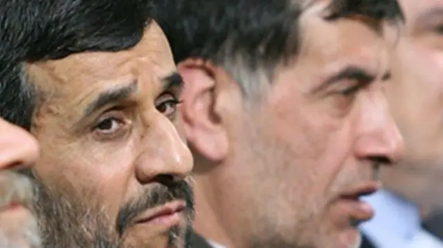 محمدرضا باهنر و محمود احمدی نژاد